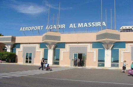 ارتفاع عدد المسافرين عبر مطار أكادير المسيرة في مارس 2017