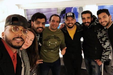 حاتم عمور في ديو غنائي مع مجموعة أدرينالين