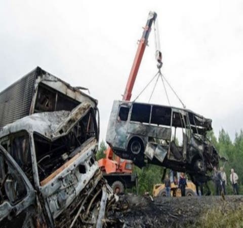 مقتل 9 أشخاص بحادث سير غربي روسيا