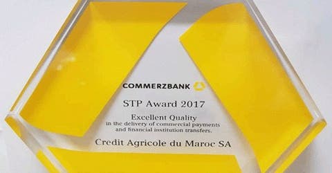مجموعة القرض الفلاحي للمغرب تفوز بجائزة « STP Award »