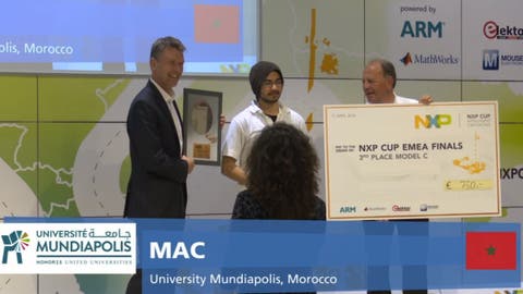 المغرب على منصة تتويج كأس NXP لمنطقة أوروبا والشرق الأوسط وإفريقيا