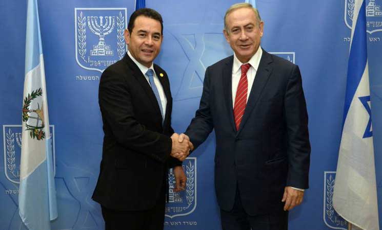 Photo of رئيس غواتيمالا سيحضر حفل نقل سفارة بلاده إلى القدس المحتلة