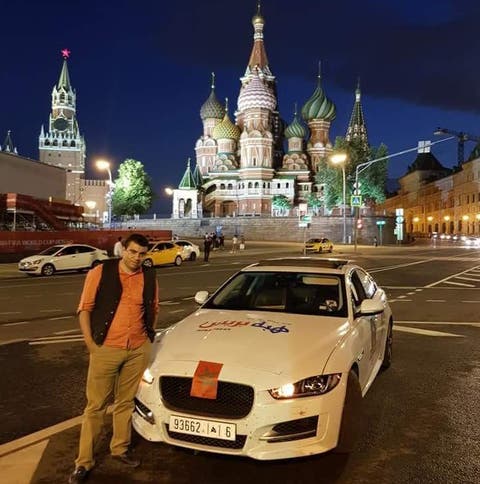“بعثة هبة بريس” .. أول منبر إعلامي يصل عبر السيارة الى موسكو
