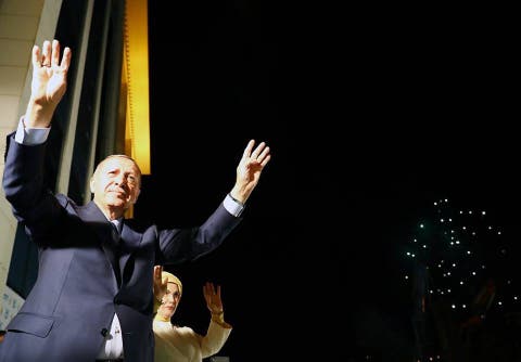 أردوغان في “خطاب النصر”: لن نركع لأية قوة بشرية في العالم