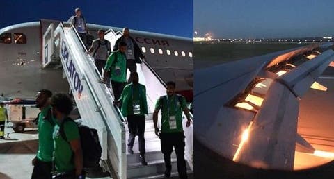 “طيران روسيا” توضح تفاصيل حادث طائرة منتخب السعودية