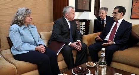العثماني ونائب وزير الخارجية الأمريكي ينوهان بمستوى الشراكة الإستراتيجية بين البلدين