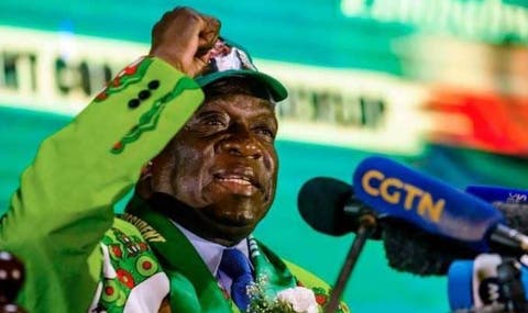 نجاة رئيس زيمبابوي من “انفجار مجهول”