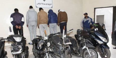 اعتقال أفراد عصابة اجرامية ينشطون في سرقة الدراجات النارية بـ بنجرير .