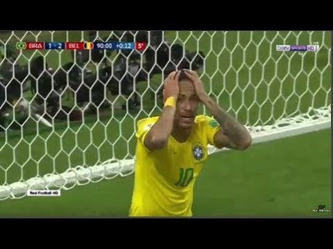 أهداف المباراة المثيرة بين البرازيل وبلجيكا