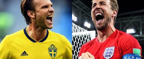 أهداف مباراة السويد وإنجلترا