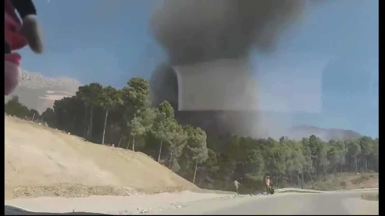 Photo of اندلاع حريق في غابة قرب تطوان