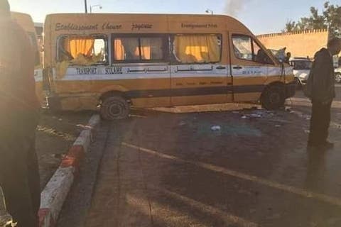 مكناس: حادثة سير للنقل المدرسي تخلف إصابات وسط التلاميذ