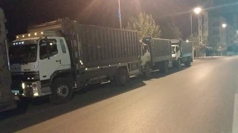 وجدة… سائقي شاحنات نقل البضائع في إضراب عن العمل