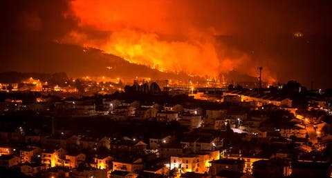 البرتغال .. تسجيل حوالي 640 حريقا غابويا خلال سنة