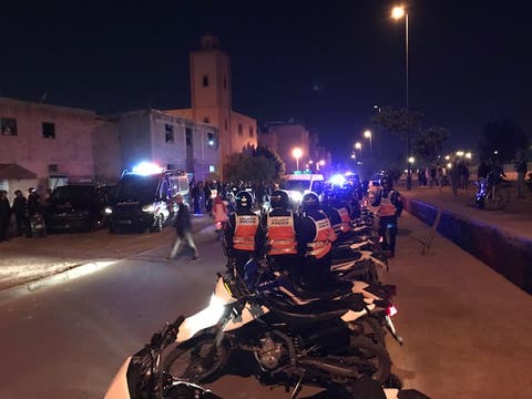 إصابة عناصر للأمن في مواجهة مع ساكنة سيدي يوسف بعد وفاة شاب بسلاح شرطي