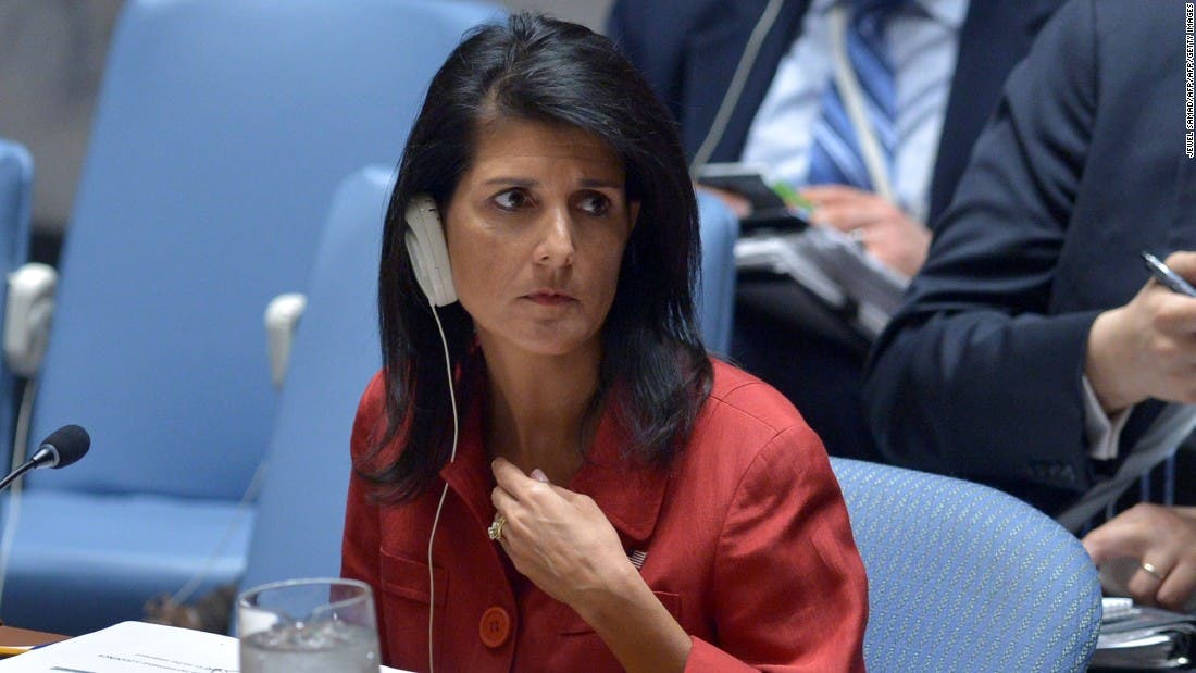 Photo of استقالة السفيرة الأميركية لدى الأمم المتحدة نيكي هايلي