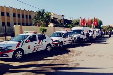 افتتاح مفوضية الامن بمدينة قرية با محمد إقليم تاونات