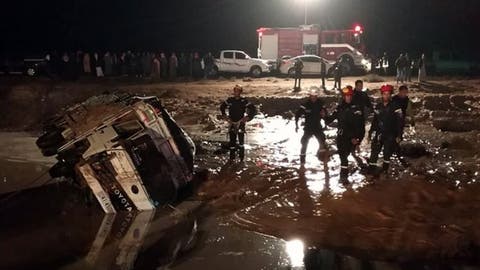 مصرع 12 شخصاً بسبب السيول في الأردن