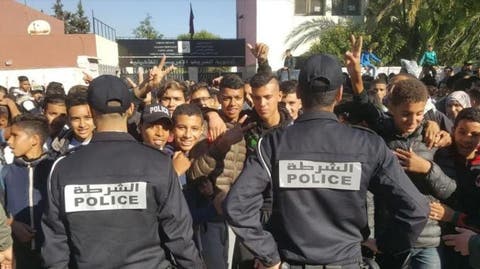 احتجاجات التلاميذ ..مطالب بإطلاق سراح الطالبين “اليساريين” المعتقلين