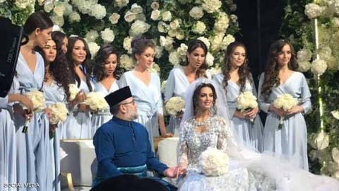 بعد إشهار إسلامها.. ملك ماليزيا يتزوج ملكة جمال روسيا