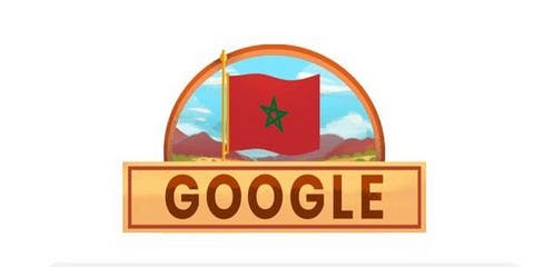 غوغل” يحتفل بعيد استقلال المغرب ويهدي للمغاربة صورة العلم الوطني