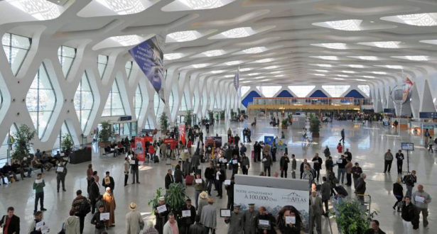Photo of مطار مراكش المنارة يسجل ارتفاعا في عدد المسافرين