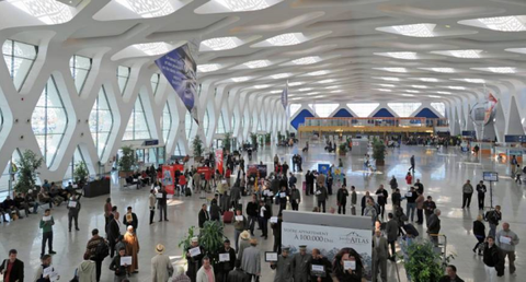 مطار مراكش المنارة يسجل ارتفاعا في عدد المسافرين