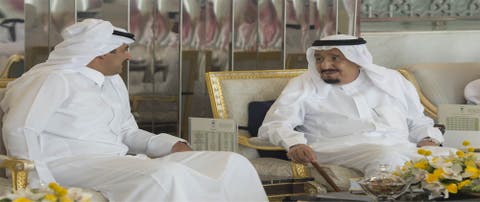 الملك سلمان يدعو أمير قطر لزيارة السعودية