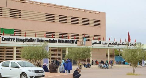 موظفو مستشفى محمد السادس بمراكش يصبون نار غضبهم على المجلس الجماعي‎
