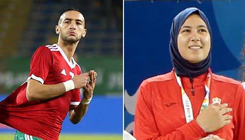 زياش وأبو فارس أفضل رياضي ورياضية بالمغرب لسنة 2018