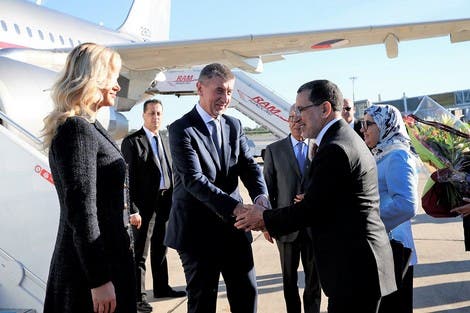 الوزير الأول التشيكي يصل اليوم إلى المغرب في زيارة رسمية