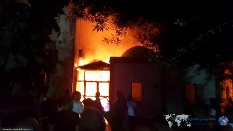 اندلاع النيران بمسجد بجماعة الدير ضواحي أولاد تايمة