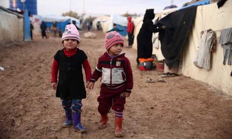 بسبب البرد القارس .. وفاة 15 طفلاً في سوريا