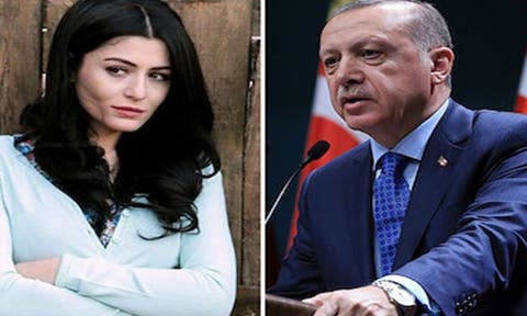 أردوغان يتهم ممثلة تركية ب”الفاشية”