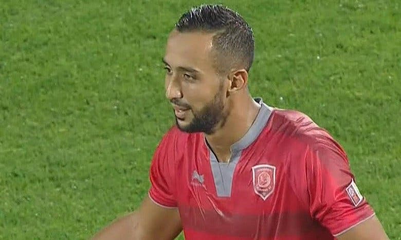 Photo of أداء متواضع من بنعطية في أول مبارياته مع الدحيل القطري