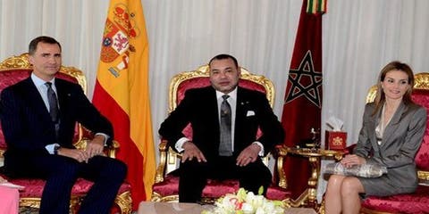 العاهل الإسباني الملك ”ضون ” فيليبي السادس والملكة “ضونا” ليتيثيا يحلان بالمغرب