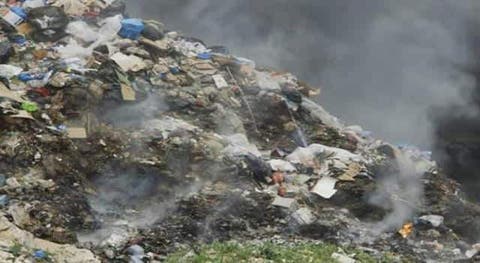 أكادير : إحراق نفايات صلبة بالقرب من مقر مندوبية وزارة البيئة