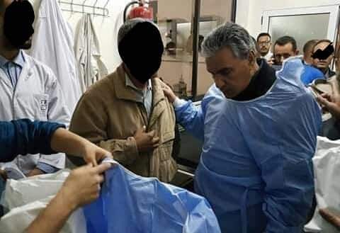 والي جهة كلميم يقوم بزيارة للمستشفى الجهوي للوقوف على ضحايا إطلاق الرصاص
