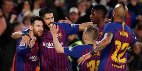 برشلونة يحرز لقب الدوري الإسباني