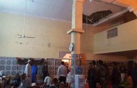 جرحى في حادث إنهيار جزء من سقف مسجد بخريبكة