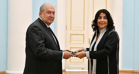 سفيرة المغرب لدى أرمينيا تقدم أوراق اعتمادها للرئيس أرمين ساركيسيان