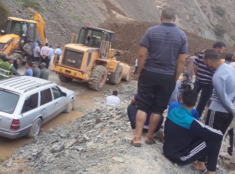 مصرع 16 شخصا لقوا حتفهم تحت الصخور والاوحال بالحوز + صور