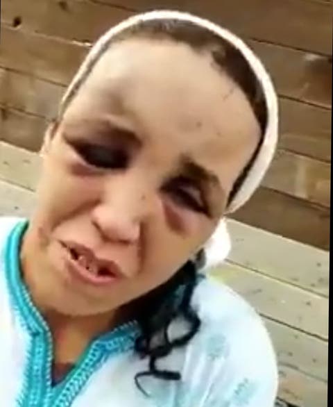 فيديو يهز مواقع التواصل الاجتماعي .. زوج يعنف زوجته بوحشية و”الدرك” يرفض شكايتها