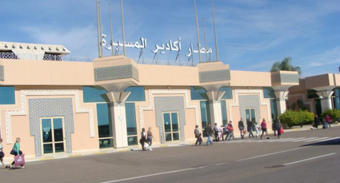 ارتفاع عدد مستعملي مطار المسيرة أكادير نهاية ماي 2019