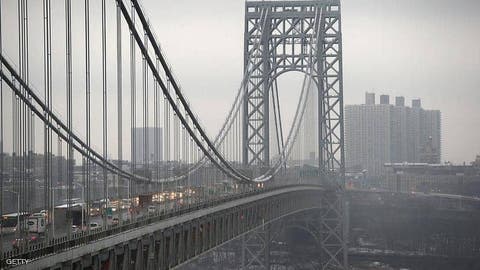 “إنذار بقنبلة” يغلق جسر جورج واشنطن في نيويورك