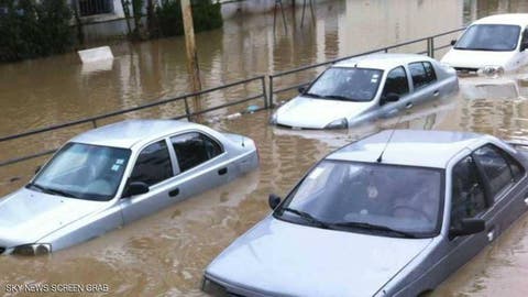 الجزائر .. أمطار طوفانية جديدة في قسنطينة
