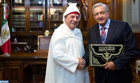 سفير المملكة الجديد بالمكسيك يسلم أوراق اعتماده للرئيس لوبيز أوبرادور
