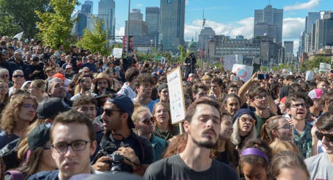 كندا… آلاف المتظاهرين في “إضراب عالمي من أجل المناخ”