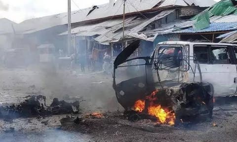 مقتل 8 أشخاص وإصابة 15 آخرين جراء تفجير في مقديشو