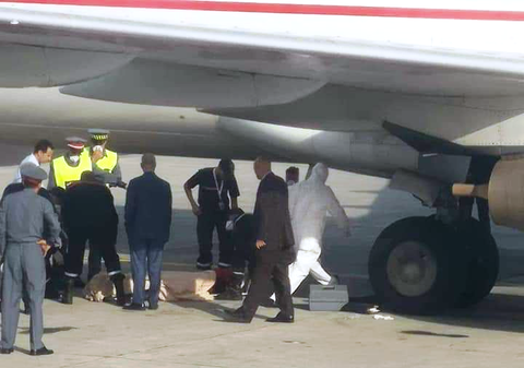 غيني يصل إلى المغرب جثة هامدة في عجلات طائرة